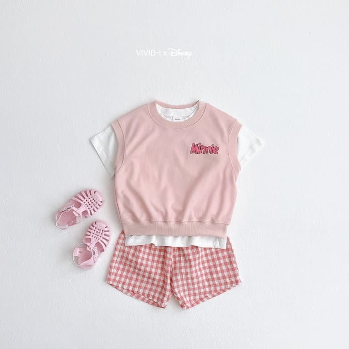 Vivid I - Korean Children Fashion - #stylishchildhood - Check Shorts - 4