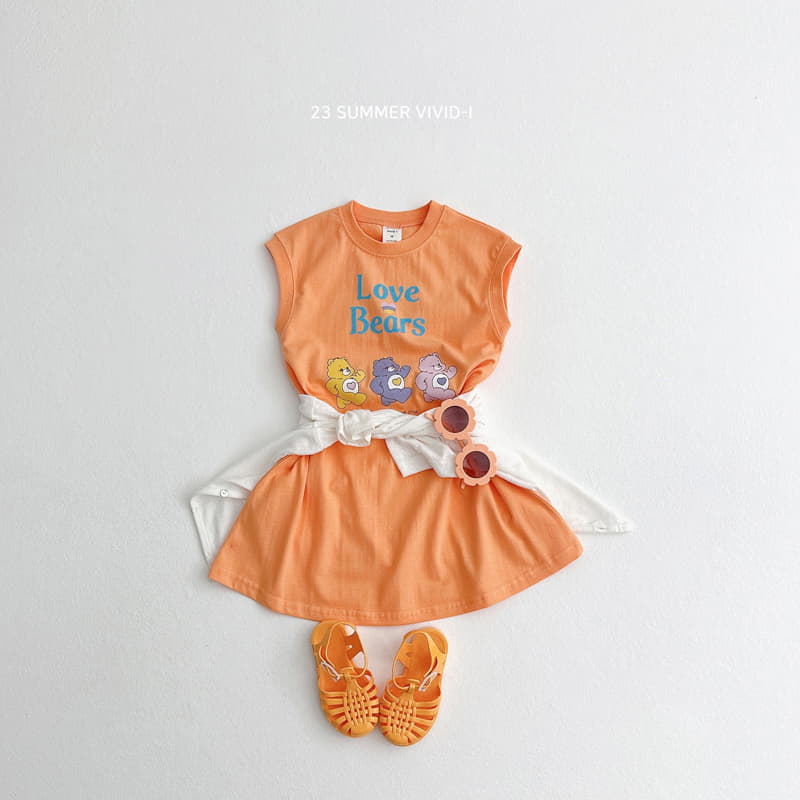 Vivid I - Korean Children Fashion - #childofig - Heart Dino One-piece - 5