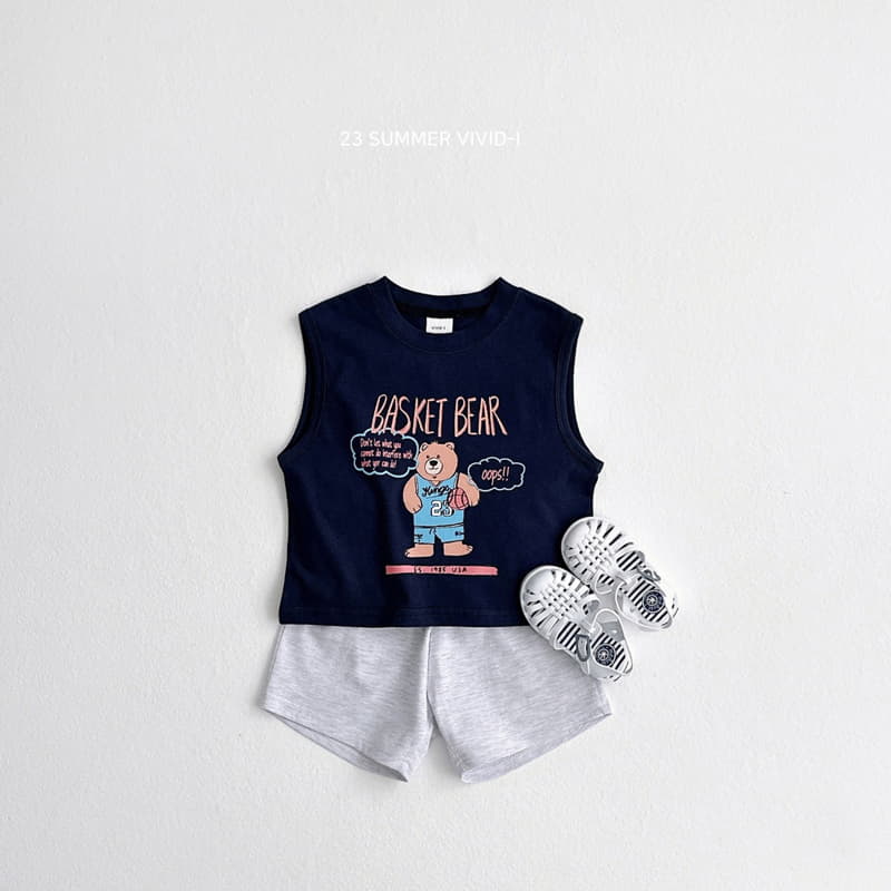 Vivid I - Korean Children Fashion - #childofig - Basket Top Bottom Set - 11