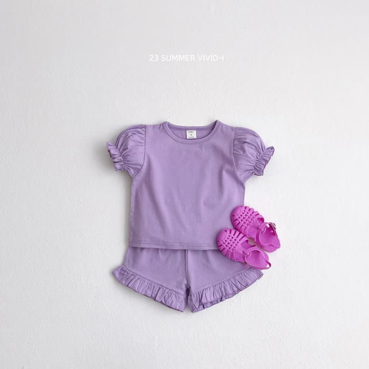 Vivid I - Korean Children Fashion - #childofig - Shirring Shorts - 2