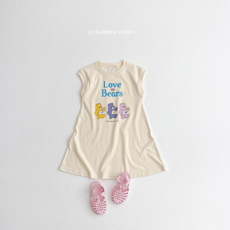 Vivid I - Korean Children Fashion - #designkidswear - Heart Dino One-piece - 8