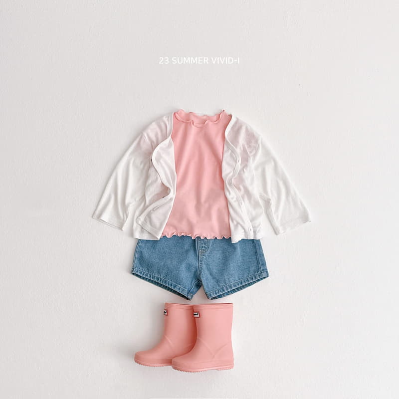 Vivid I - Korean Children Fashion - #discoveringself - Summer Terry Tee - 7