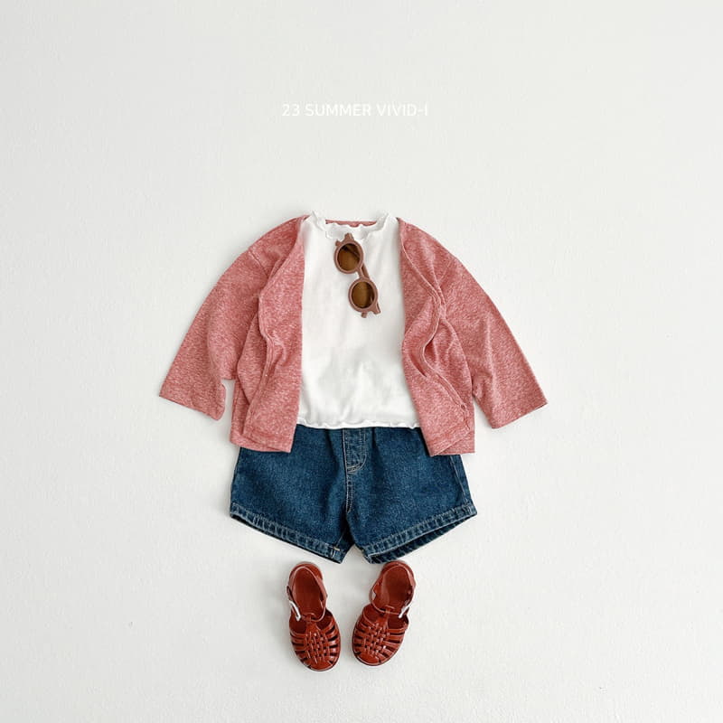 Vivid I - Korean Children Fashion - #kidsstore - Summer Terry Tee - 10