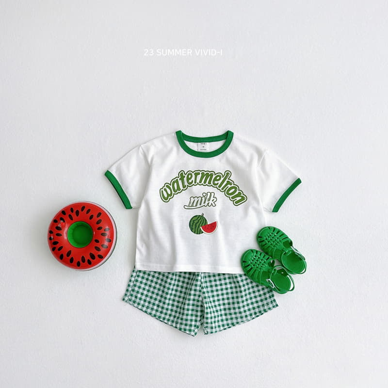 Vivid I - Korean Children Fashion - #kidsstore - Fruit Piping Top Bottom Set - 5