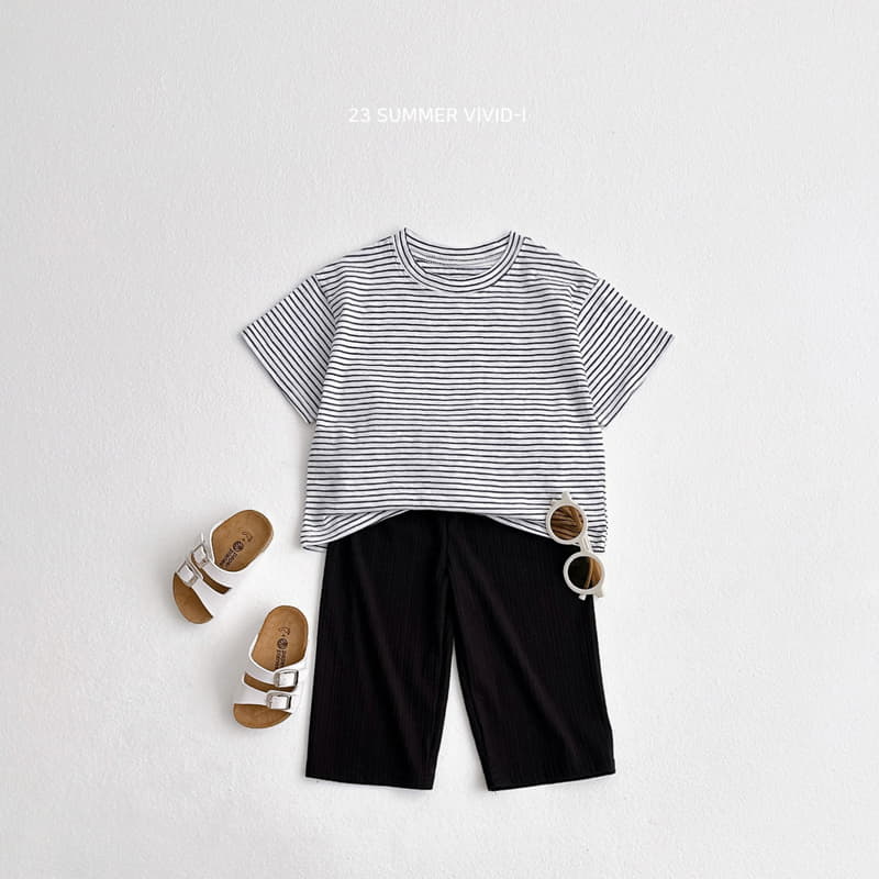 Vivid I - Korean Children Fashion - #littlefashionista - Stripes Tee - 9