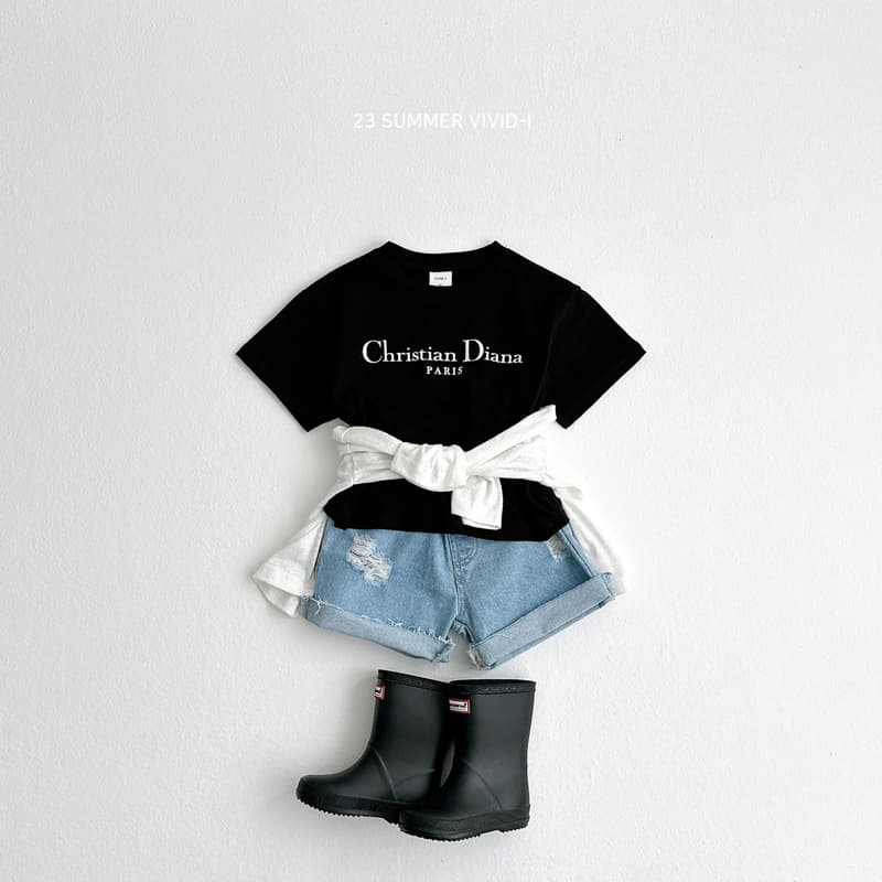 Vivid I - Korean Children Fashion - #magicofchildhood - Diana Tee - 3