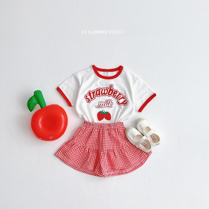 Vivid I - Korean Children Fashion - #magicofchildhood - Fruit Piping Top Bottom Set - 9