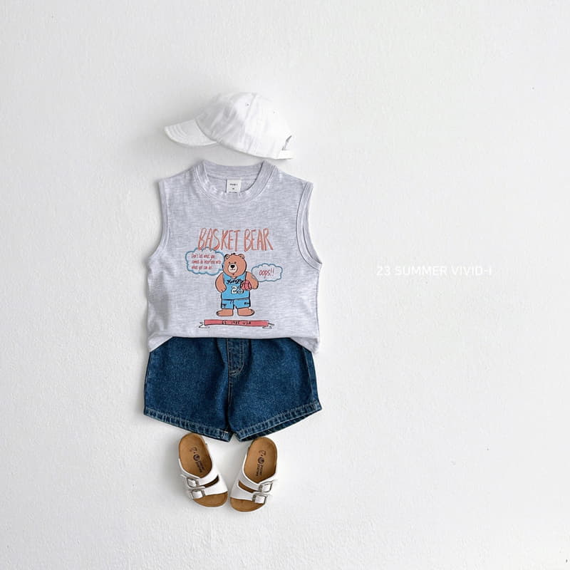 Vivid I - Korean Children Fashion - #toddlerclothing - Basket Top Bottom Set - 9