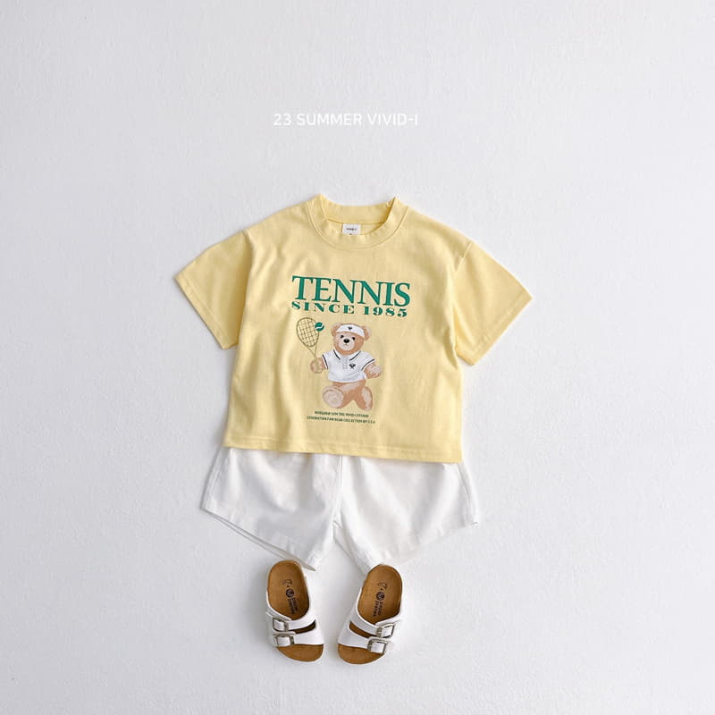 Vivid I - Korean Children Fashion - #toddlerclothing - Tennis Top Bottom Set - 7