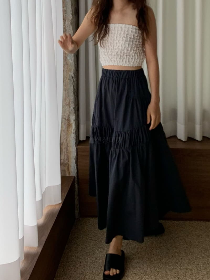 Vivie L - Korean Women Fashion - #momslook - Long Skirt