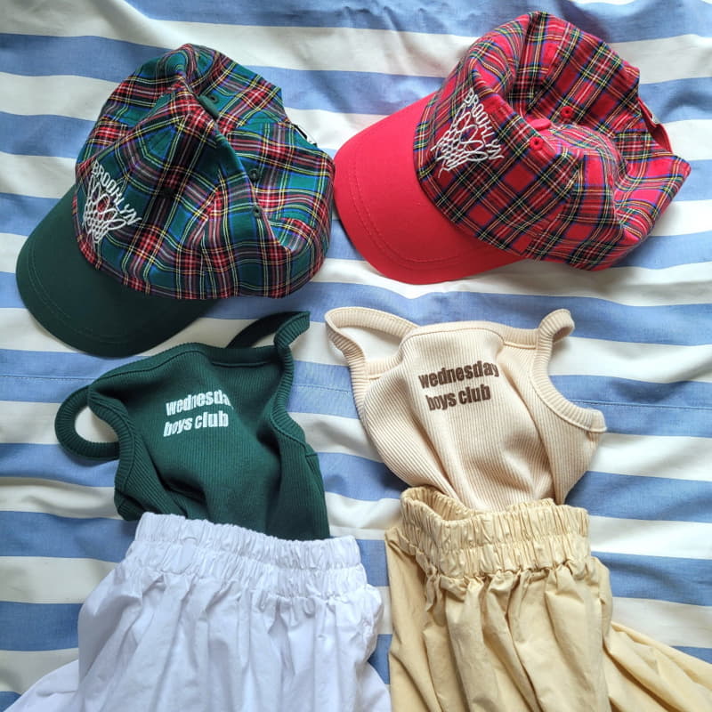 Wednesday - Korean Children Fashion - #Kfashion4kids - Checky Hat - 9