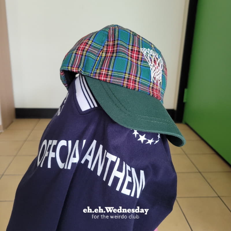 Wednesday - Korean Children Fashion - #designkidswear - Checky Hat - 3