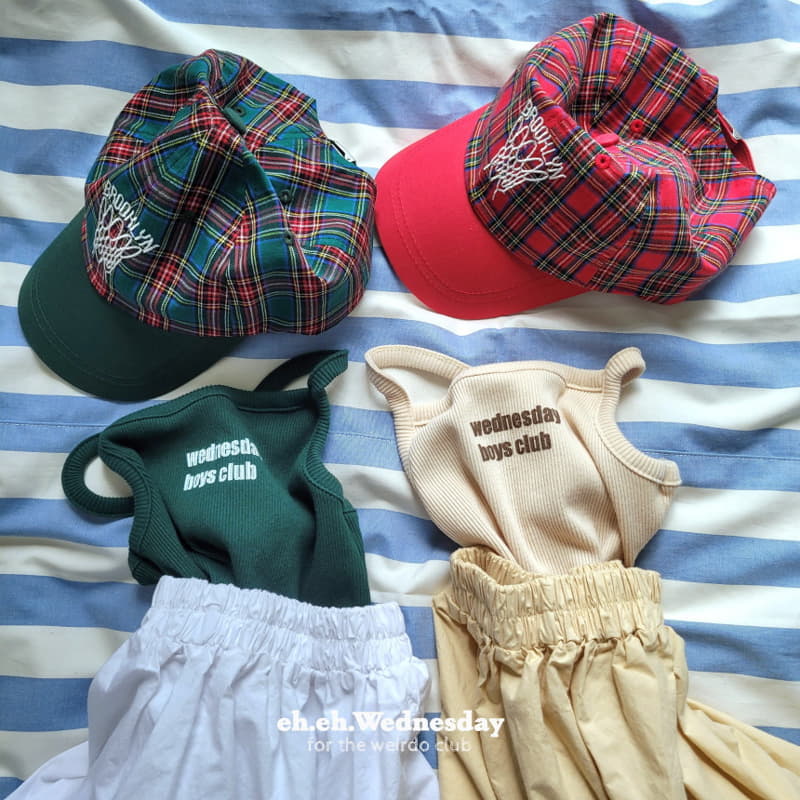 Wednesday - Korean Children Fashion - #minifashionista - Checky Hat - 12