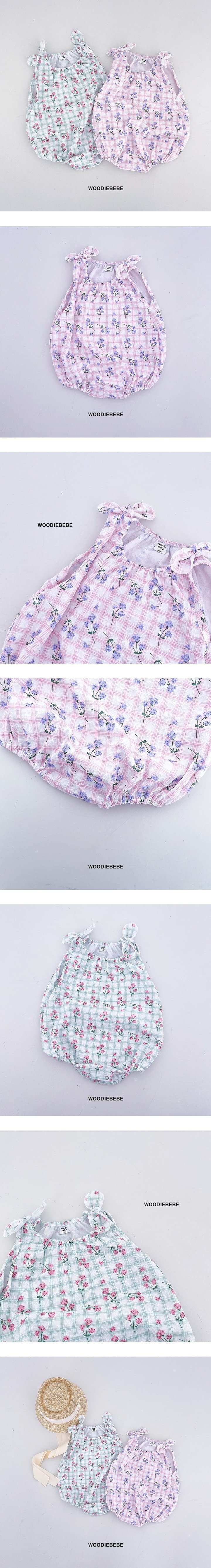 Woodie - Korean Baby Fashion - #babyoutfit - Melly Bodysuit