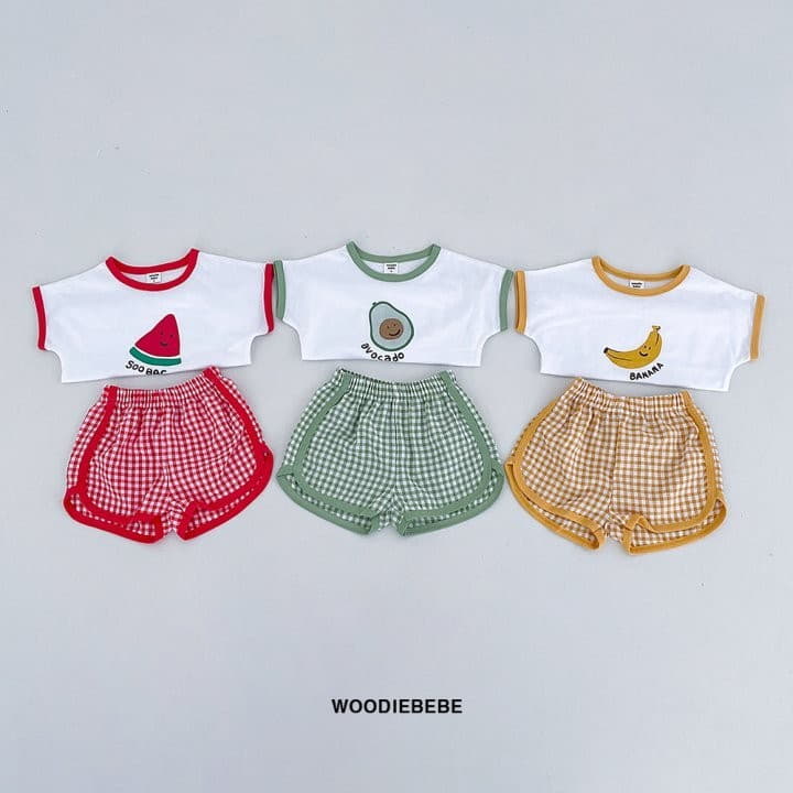 Woodie - Korean Children Fashion - #childofig - Market Top Bottom Set - 3