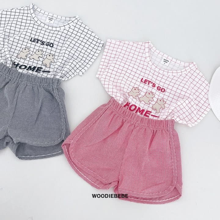 Woodie - Korean Children Fashion - #designkidswear - Let's Go Top Bottom Set - 8