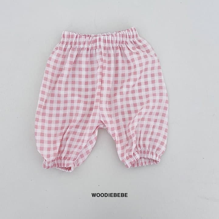 Woodie - Korean Children Fashion - #discoveringself - Check Pants
