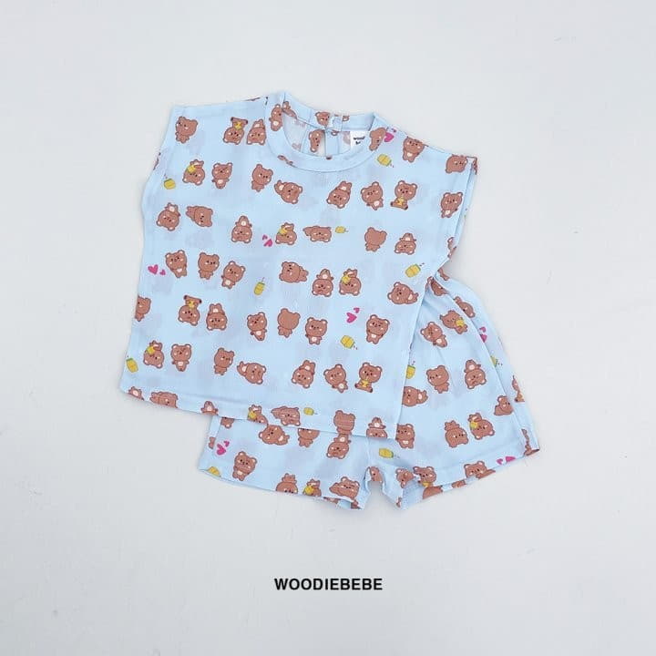 Woodie - Korean Children Fashion - #discoveringself - Daily Top Bottom Set - 10
