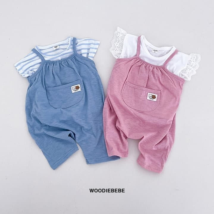 Woodie - Korean Children Fashion - #kidsshorts - Grow Dungarees - 2