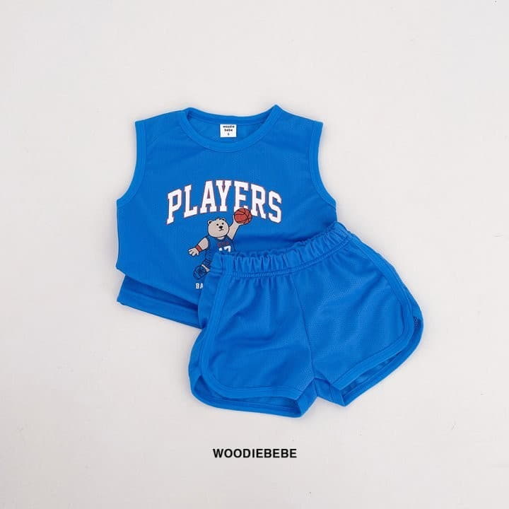Woodie - Korean Children Fashion - #kidzfashiontrend - Dunk Top Bottom Set - 5
