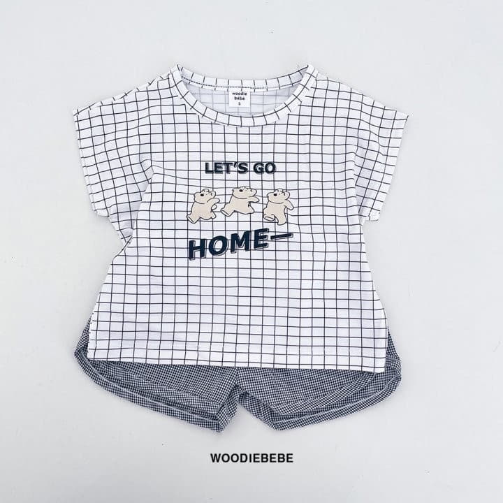 Woodie - Korean Children Fashion - #littlefashionista - Let's Go Top Bottom Set