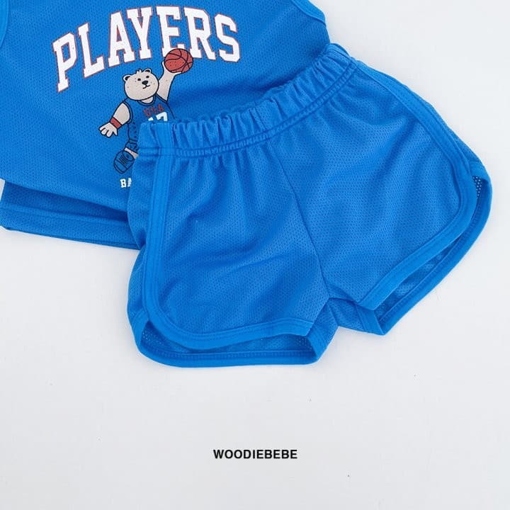 Woodie - Korean Children Fashion - #littlefashionista - Dunk Top Bottom Set - 7
