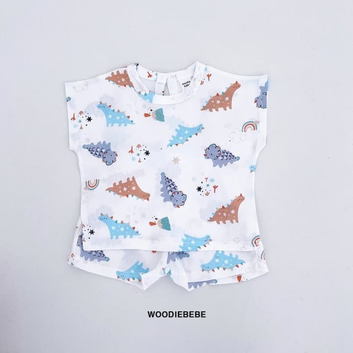 Woodie - Korean Children Fashion - #magicofchildhood - Daily Top Bottom Set - 4