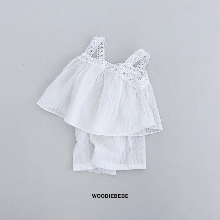 Woodie - Korean Children Fashion - #prettylittlegirls - Ange Top Bottom Set - 3