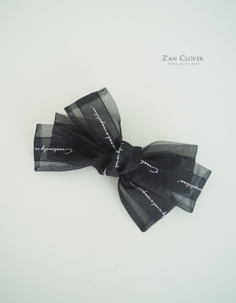 Zan Clover - Korean Children Fashion - #Kfashion4kids - Lettering Hairpin - 5
