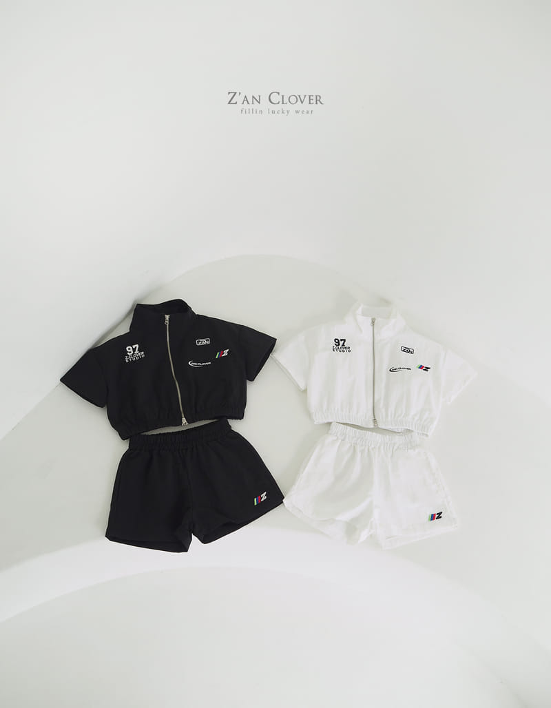 Zan Clover - Korean Children Fashion - #childofig - Anorak Top Bottom Set
