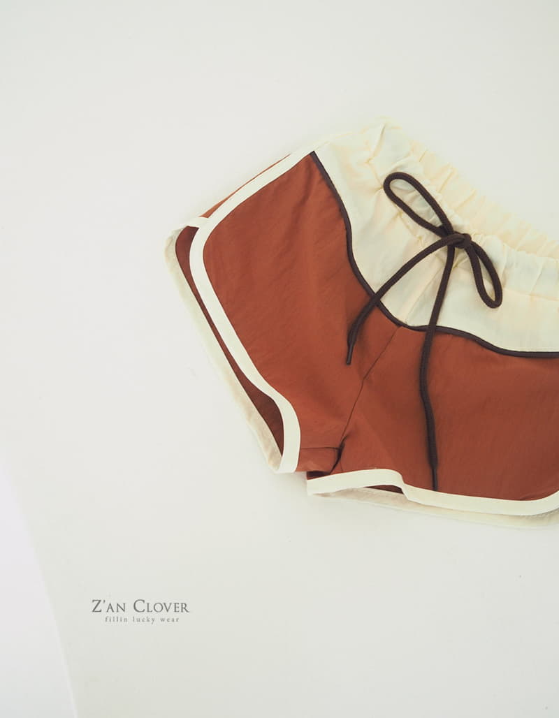 Zan Clover - Korean Children Fashion - #childofig - Color Anorak Shorts - 2