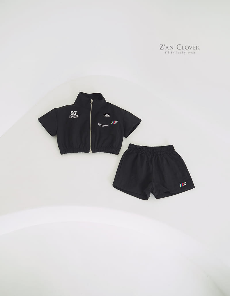Zan Clover - Korean Children Fashion - #childrensboutique - Anorak Top Bottom Set - 3