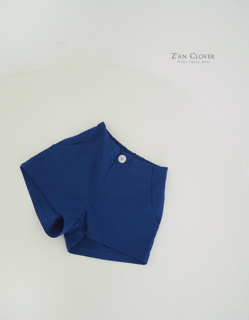 Zan Clover - Korean Children Fashion - #discoveringself - Linen Shorts - 2