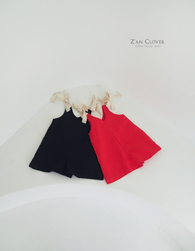 Zan Clover - Korean Children Fashion - #discoveringself - Ribbon Linen Bodysuit - 9