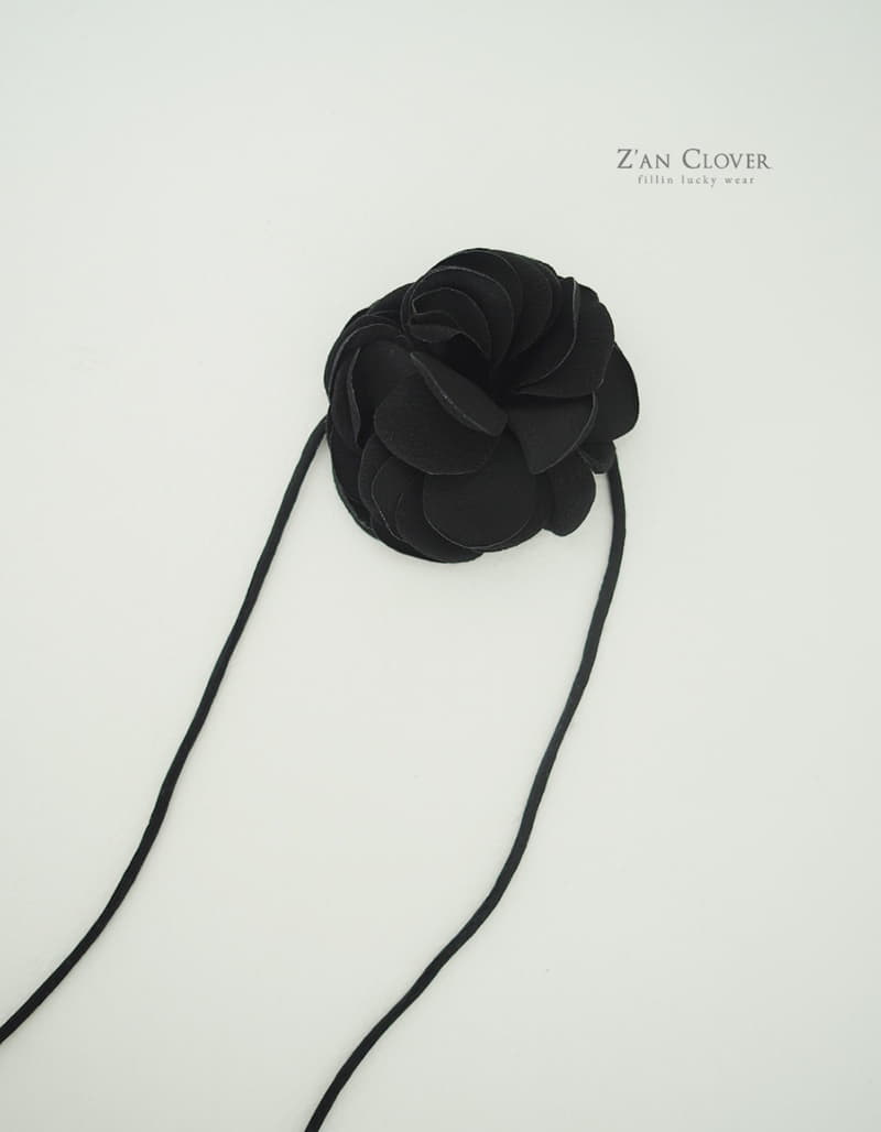 Zan Clover - Korean Children Fashion - #discoveringself - Rose Choker Necklace - 3