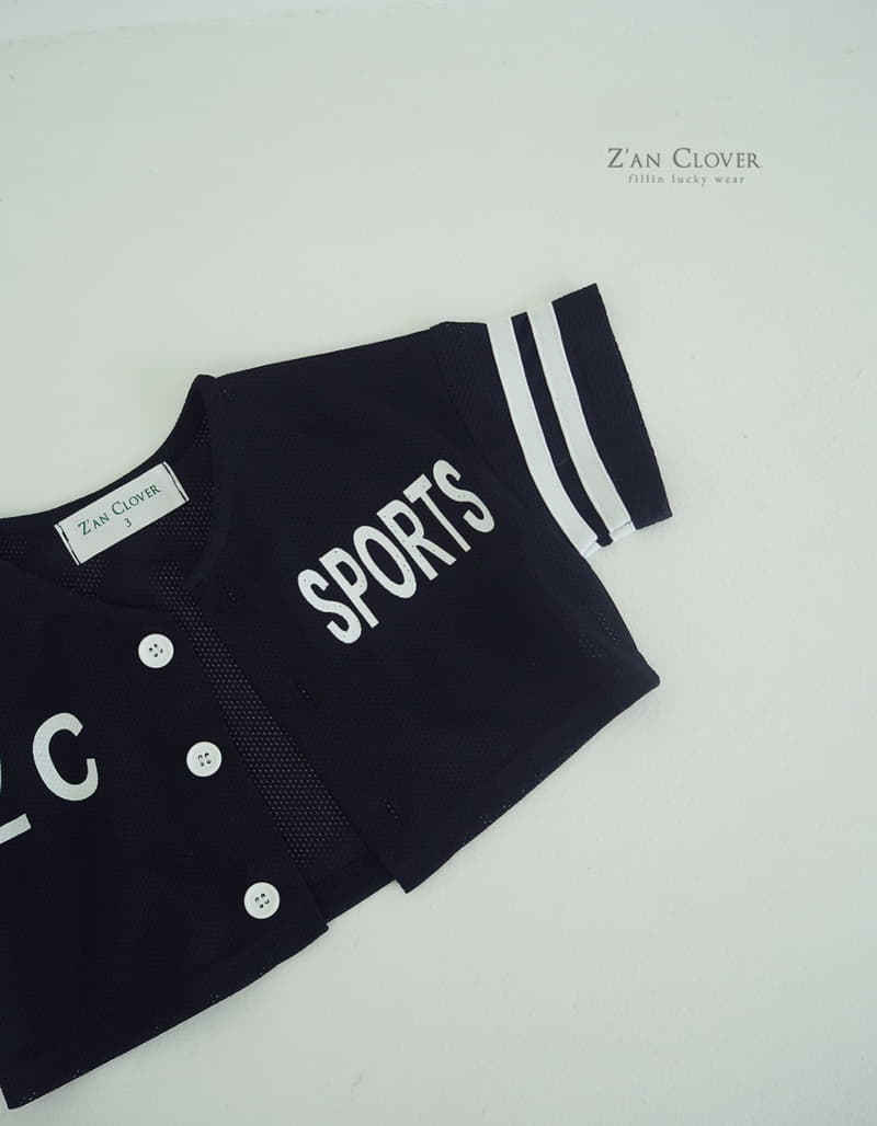 Zan Clover - Korean Children Fashion - #fashionkids - Mesh Sport Cardigan - 8