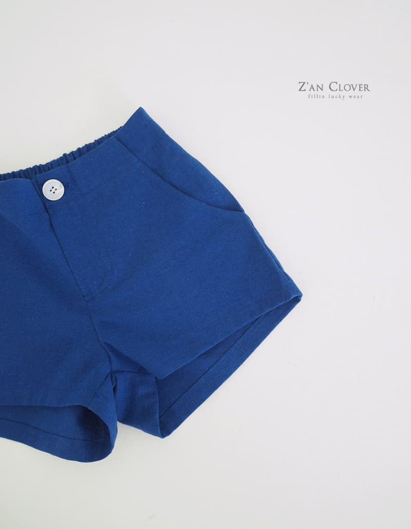 Zan Clover - Korean Children Fashion - #fashionkids - Linen Shorts - 3