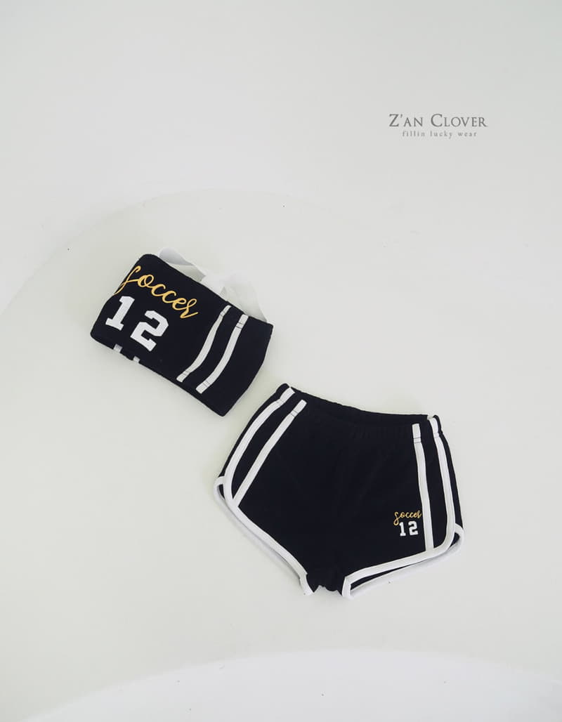 Zan Clover - Korean Children Fashion - #fashionkids - 12 Towel Tube Top Bootom Set - 9