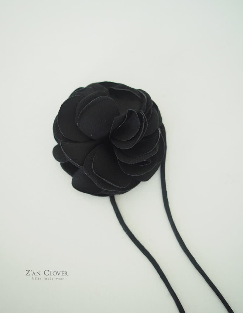 Zan Clover - Korean Children Fashion - #discoveringself - Rose Choker Necklace - 4