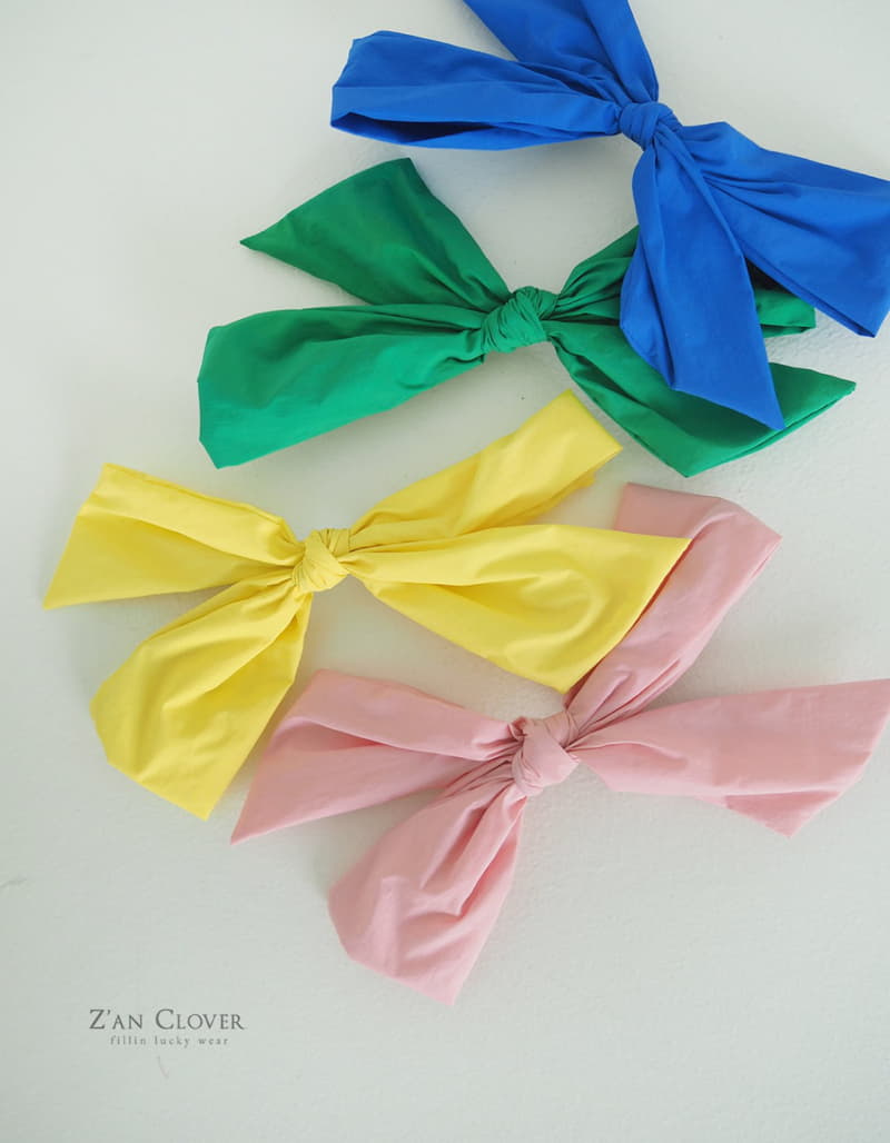 Zan Clover - Korean Children Fashion - #kidsshorts - Vivid Wire Ribbon Hairpin - 3