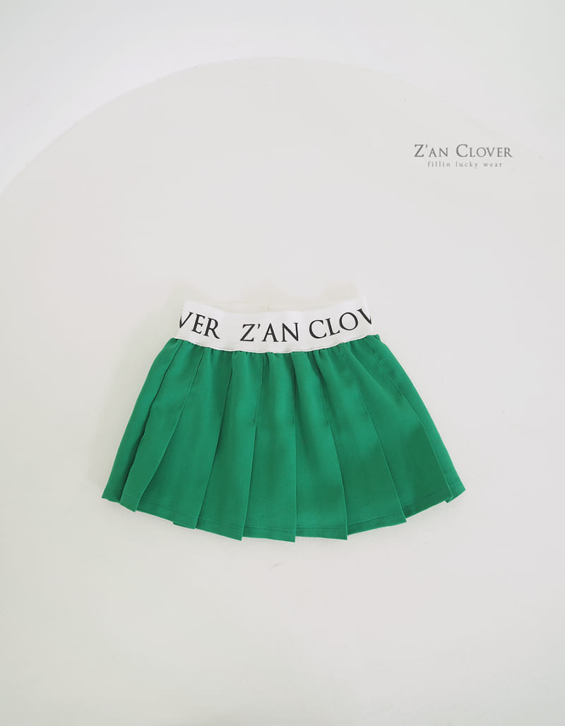 Zan Clover - Korean Children Fashion - #kidsstore - Banding Pleats Skirt - 6