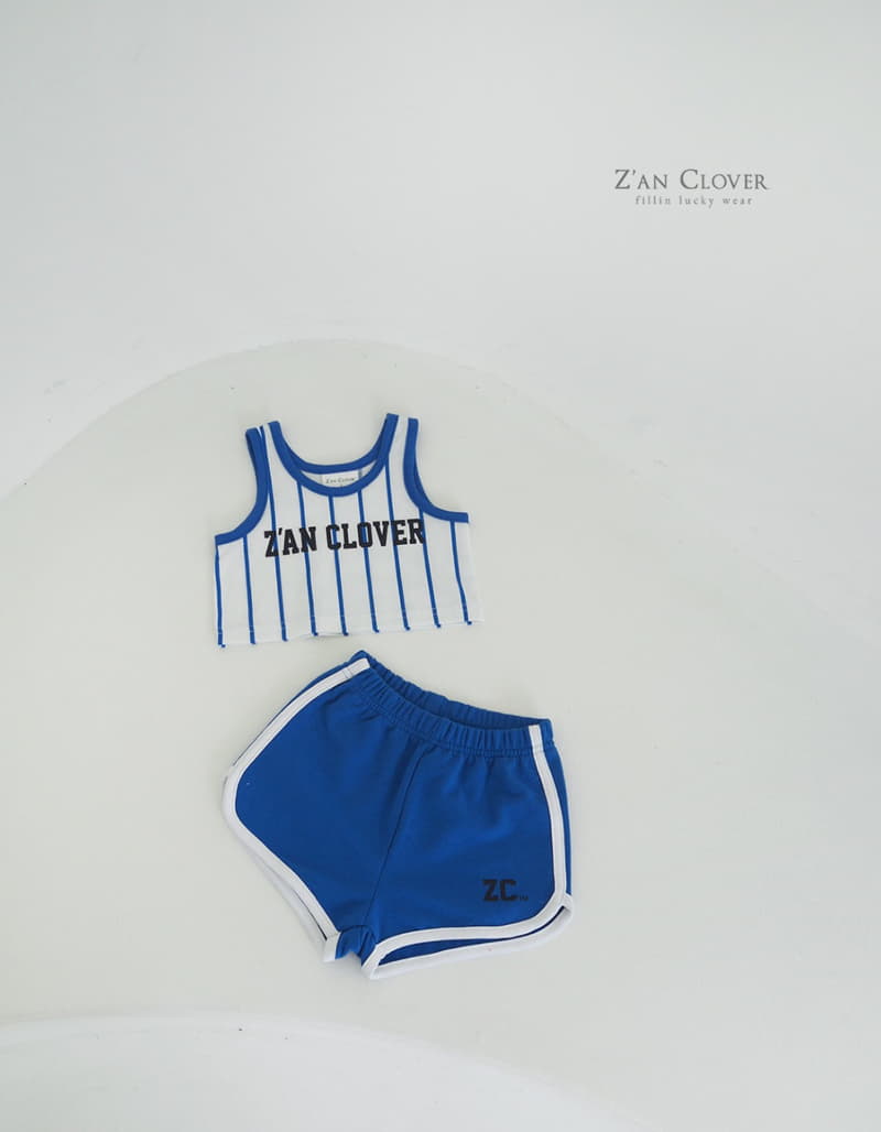 Zan Clover - Korean Children Fashion - #kidsstore - Basket Ball Top Bottom Set - 9