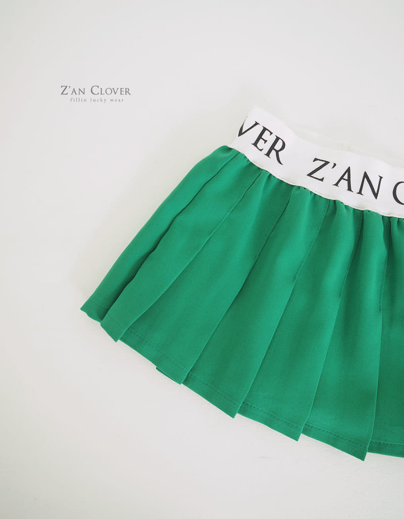 Zan Clover - Korean Children Fashion - #kidzfashiontrend - Banding Pleats Skirt - 7