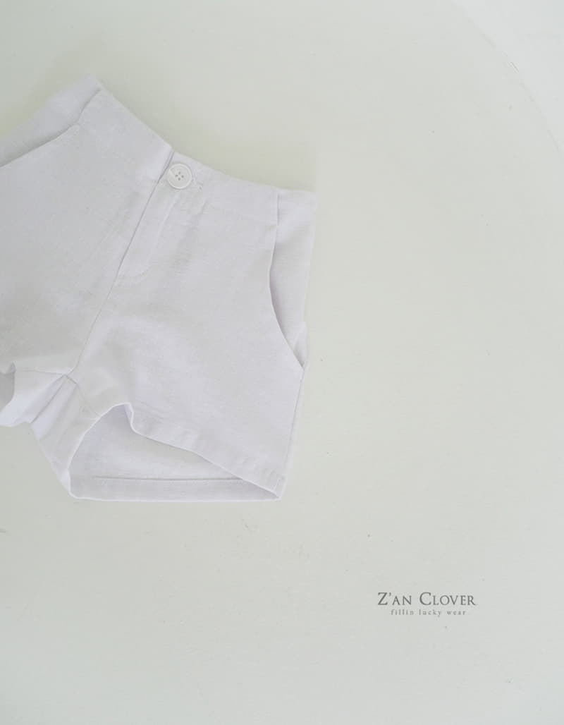Zan Clover - Korean Children Fashion - #kidzfashiontrend - Linen Shorts - 6