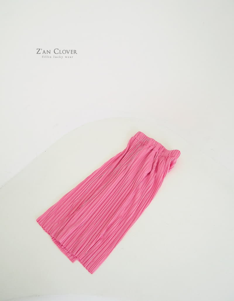 Zan Clover - Korean Children Fashion - #kidzfashiontrend - Wide Pleats Pants - 3