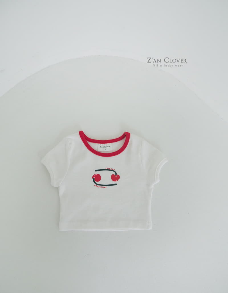 Zan Clover - Korean Children Fashion - #kidzfashiontrend - Cherry Tee