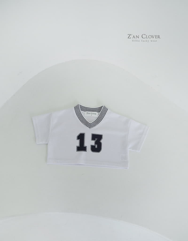 Zan Clover - Korean Children Fashion - #littlefashionista - Mesh 13 Tee