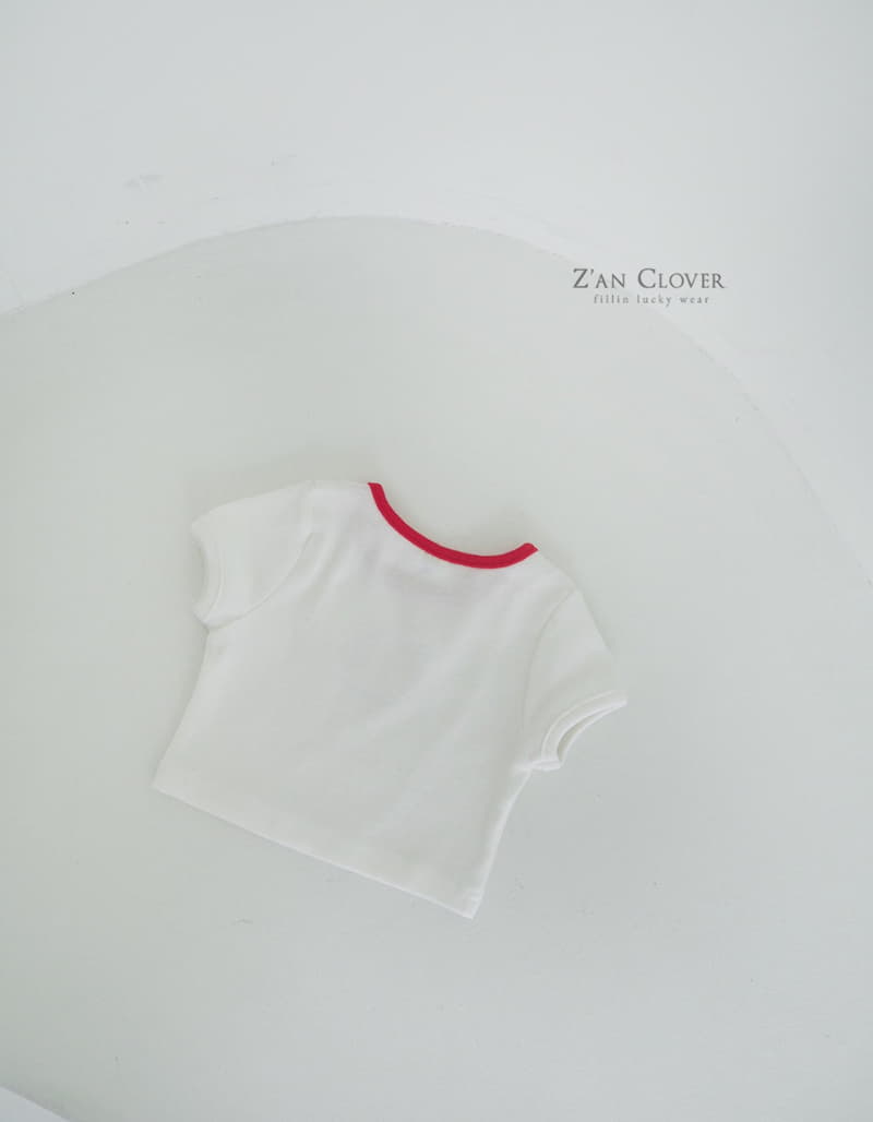 Zan Clover - Korean Children Fashion - #littlefashionista - Cherry Tee - 3