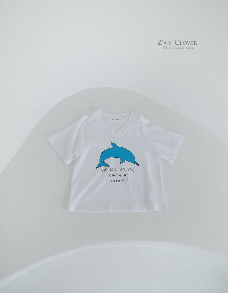 Zan Clover - Korean Children Fashion - #magicofchildhood - Dolphin Long Tee