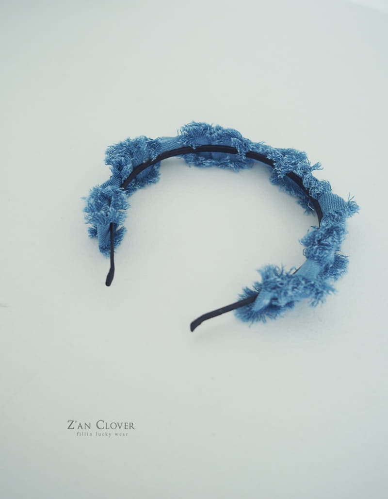 Zan Clover - Korean Children Fashion - #magicofchildhood - Denim Twist Hairband - 6